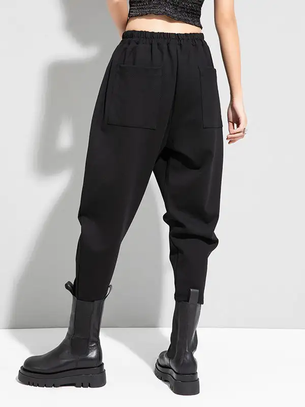 Women's Comfort Fit High Waist Harem Pants