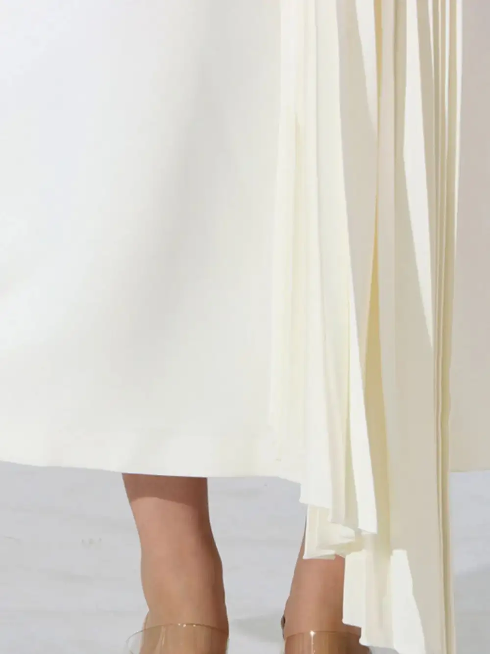 Easy Fit Pleated Dress