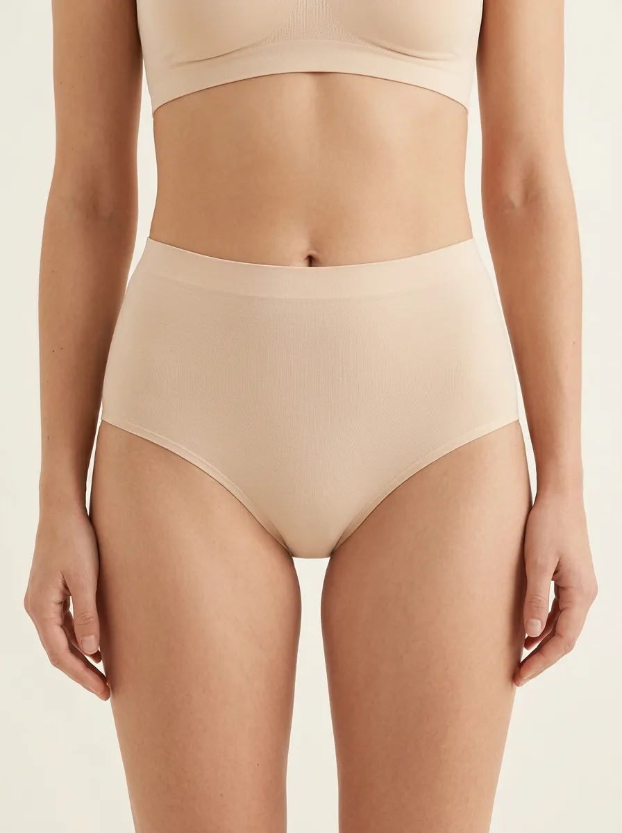 Classic Seamless High-Waisted Shape Women's Panties