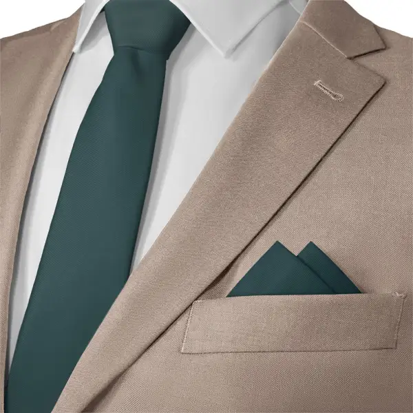 Contemporary Refined Solid Pocket Square