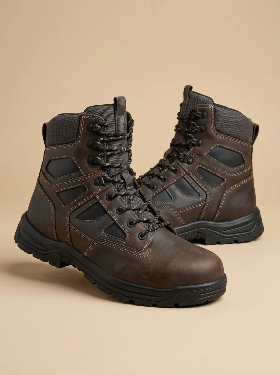 Tactical Waterproof Work Boots Asymmetry