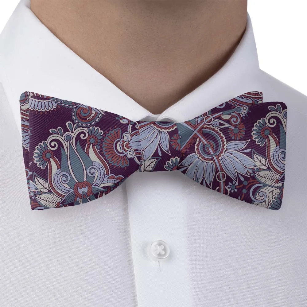 Prestige Paisley Motif Bow Tie