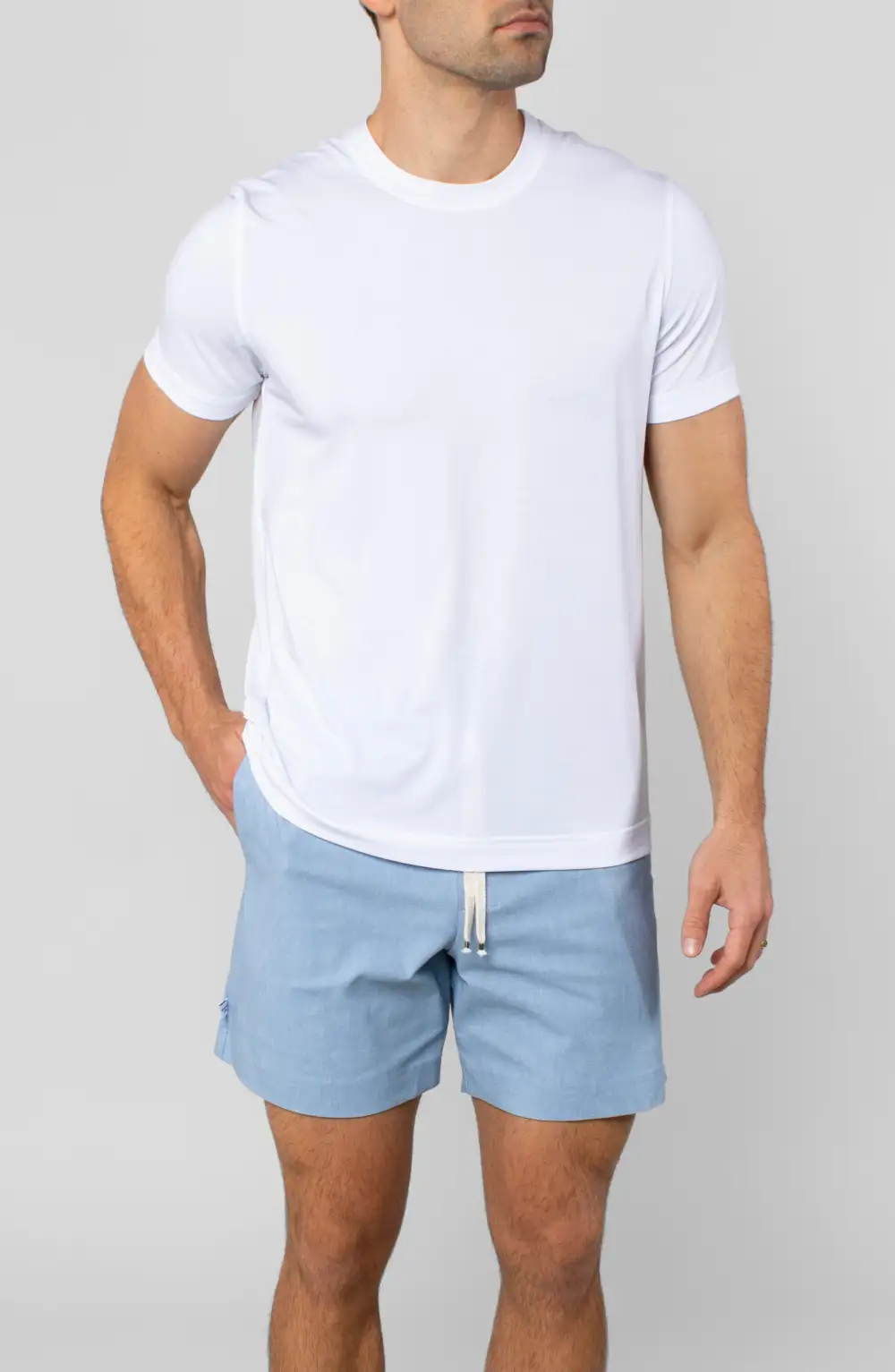 Men's Wrinkle Resistant Technical Drawcord Shorts