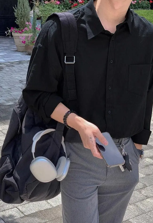 Minimal Front Pocket Shirt