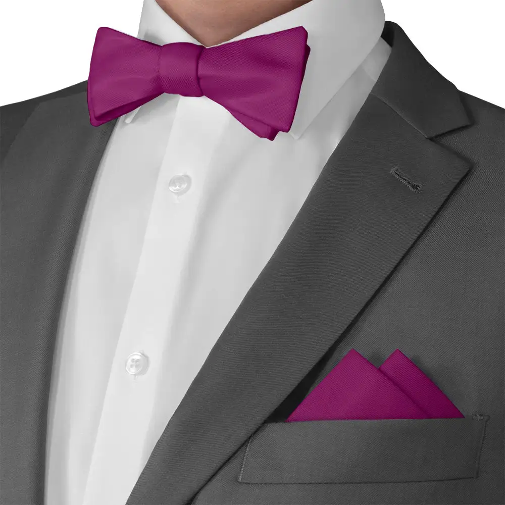 Crisp Understated Solid Pocket Square