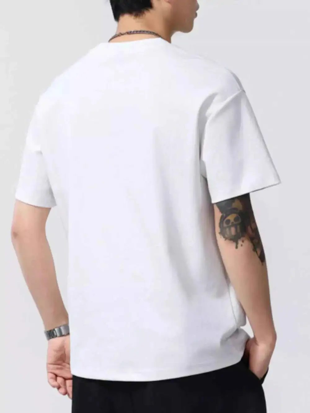 Easy Fit Round Neck Short Sleeve T-Shirt