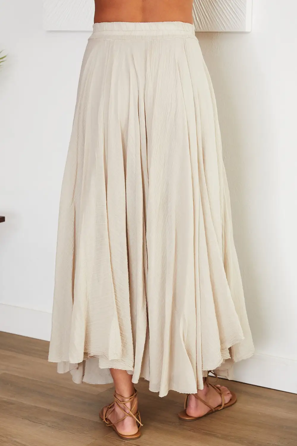 Refined Maxi Skirt