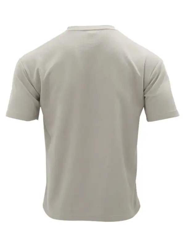 Round Neck Tee T-Shirt And Shorts Set
