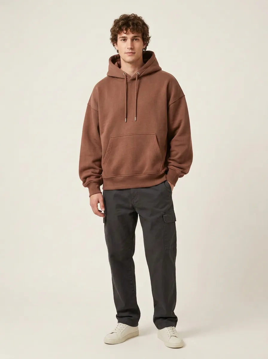 Unisex Minimal All Day Pullover Hoodie