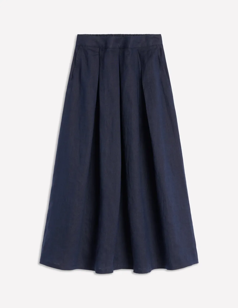 Verity Linen Midi Skirt