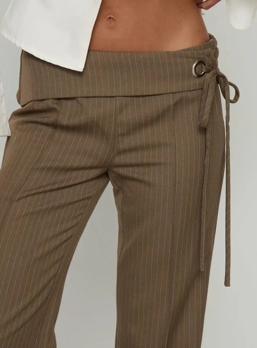 Cedrina Eyelet Straight Leg Pants