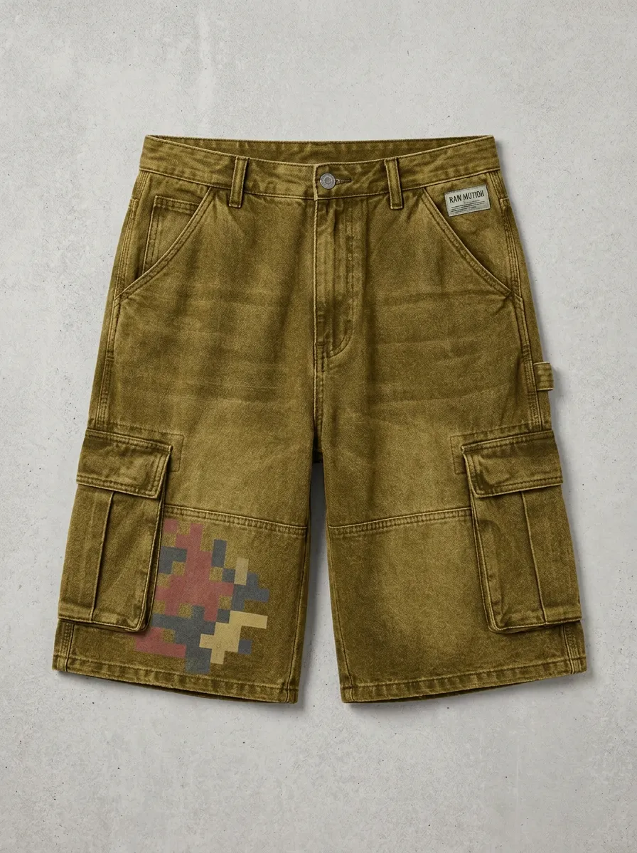 Cargo Pixel Men's Cargo Shorts