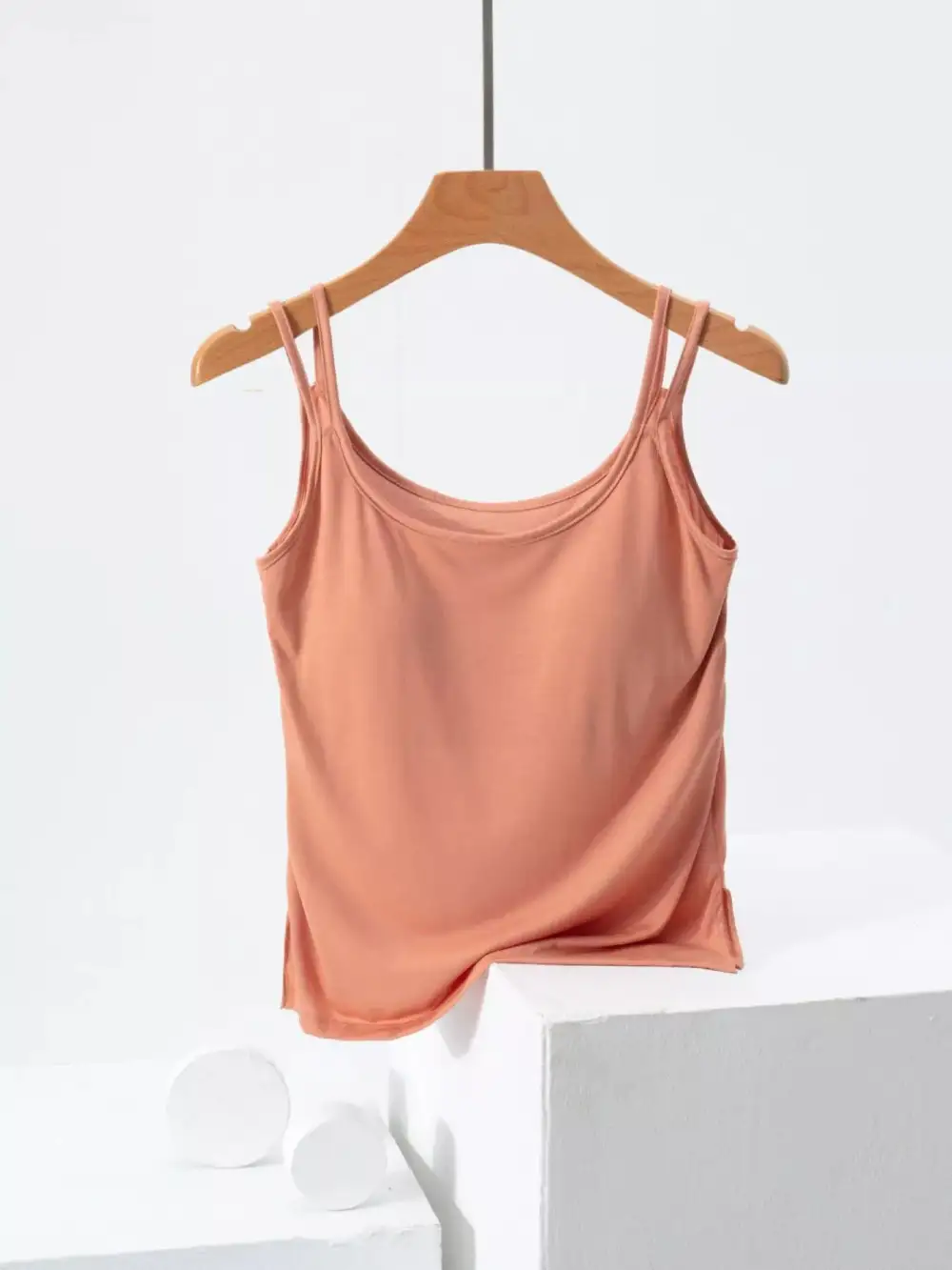 Double Strap Seamless Camisole Top