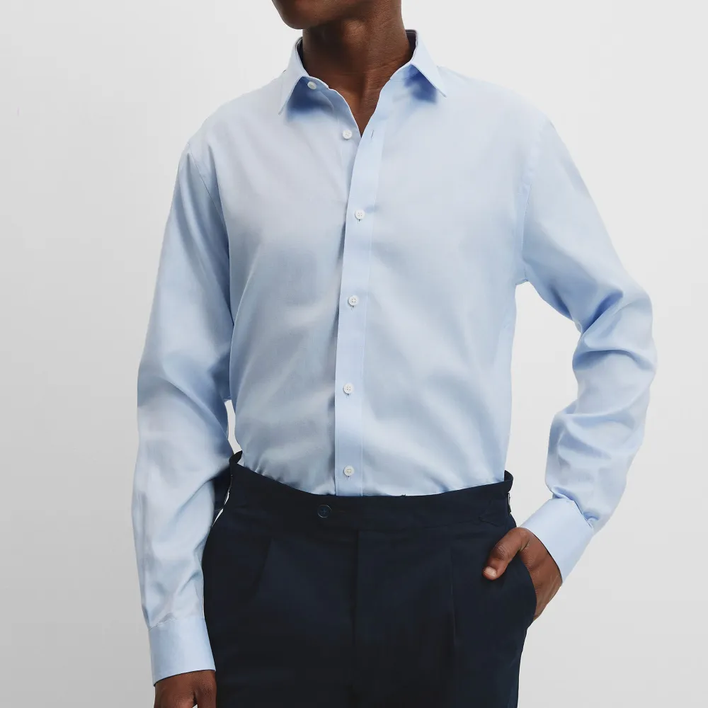Men's Textured Oxford Regular Fit Shirt
