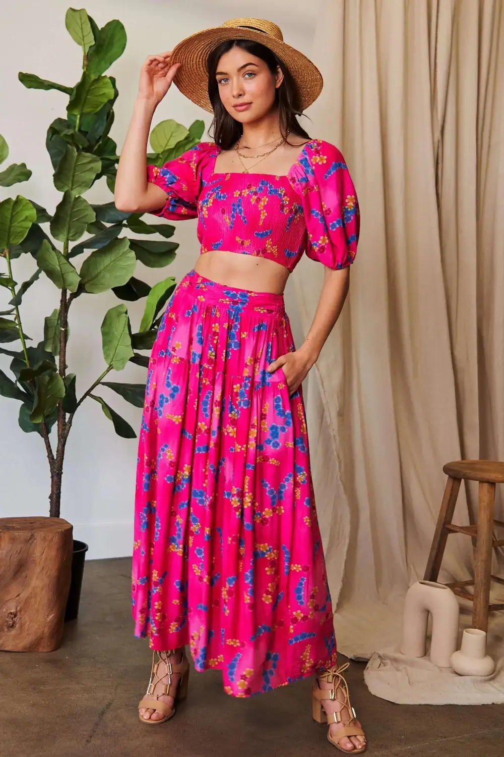 Airy Line Skirt