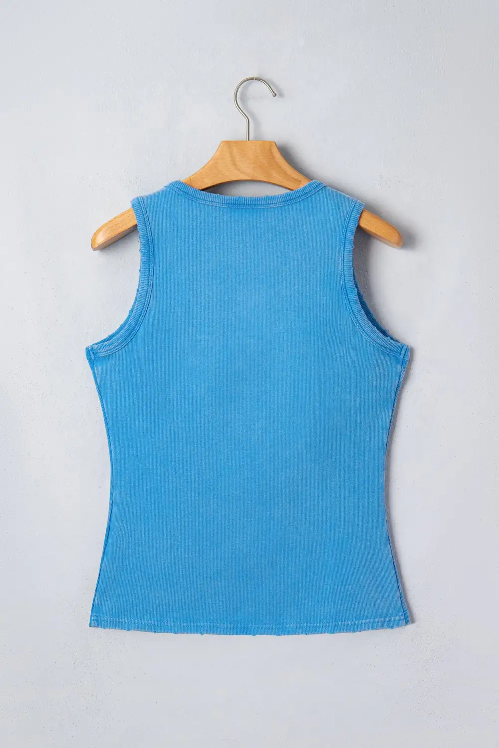 Refined Ribbed Cotton Tank Top