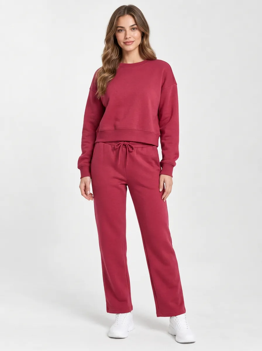 Women's Everyday Comfort Fleece Sweatpants Set