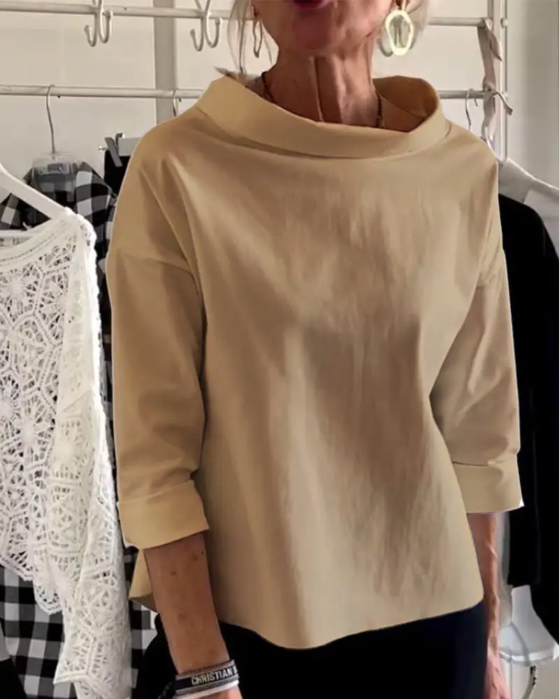 Relaxed Patterned Top