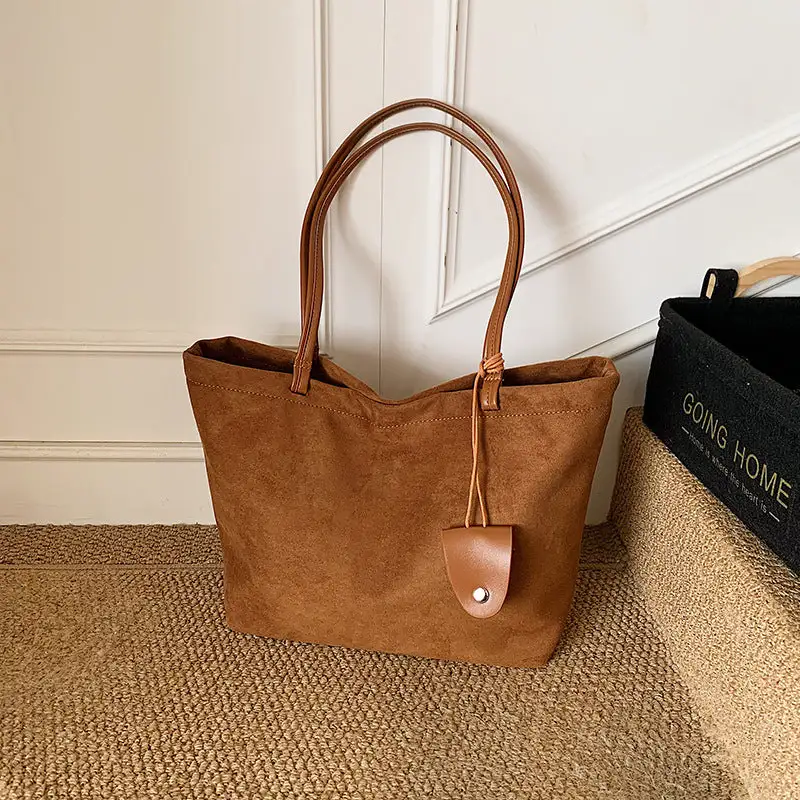 Suede Hobo Bag
