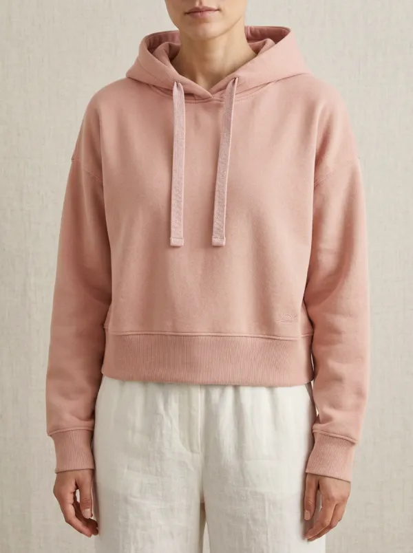 Women's Minimalist Sun Graphic Embroidered Sage Green Hoodie