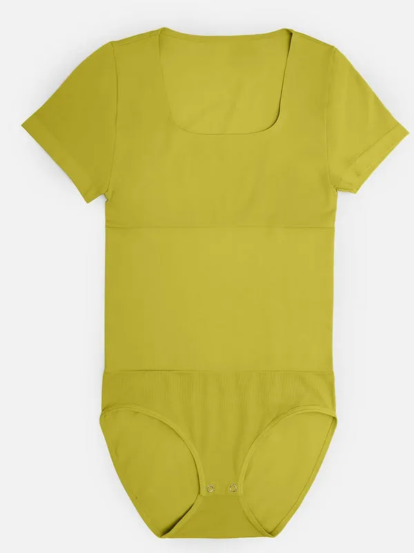Soft Scoop Neck Shaping Bodysuit