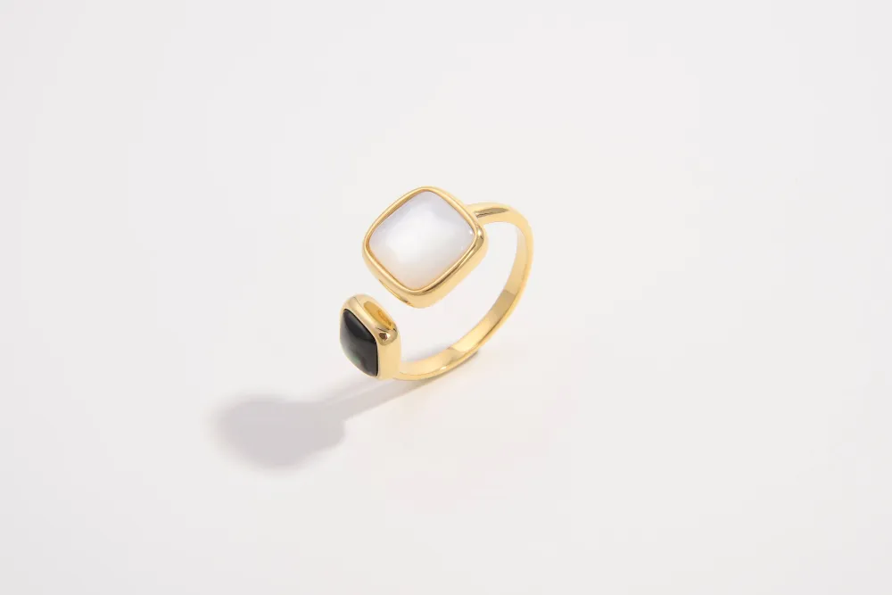 Open-Band Adjustable Fashion Ring