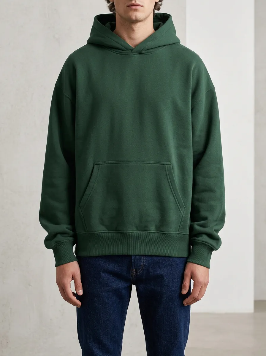 Men's Sporty Printed Hoodie