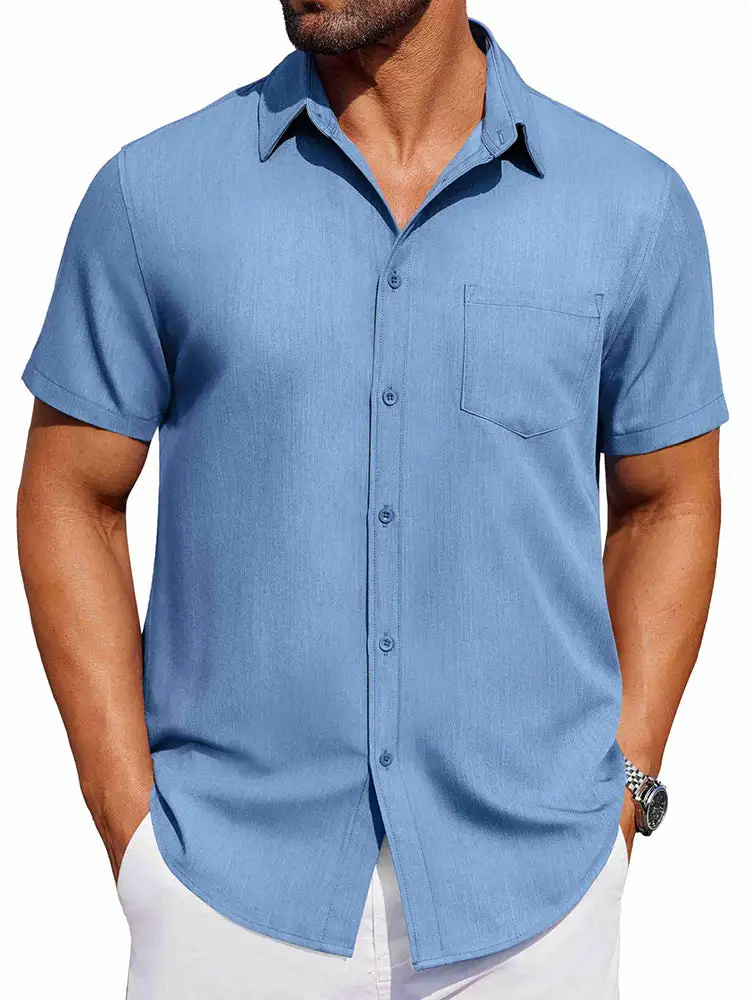 Denim Button Down Shirt