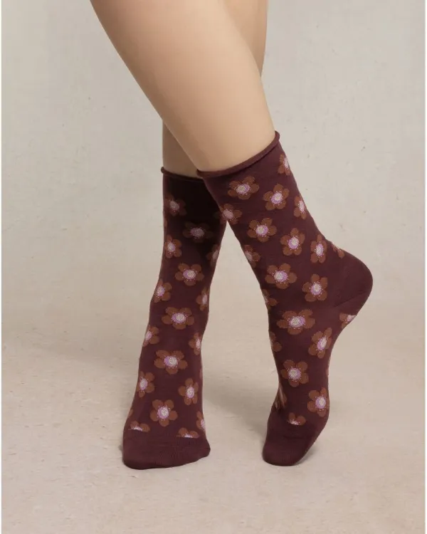 Fine Flower Socks