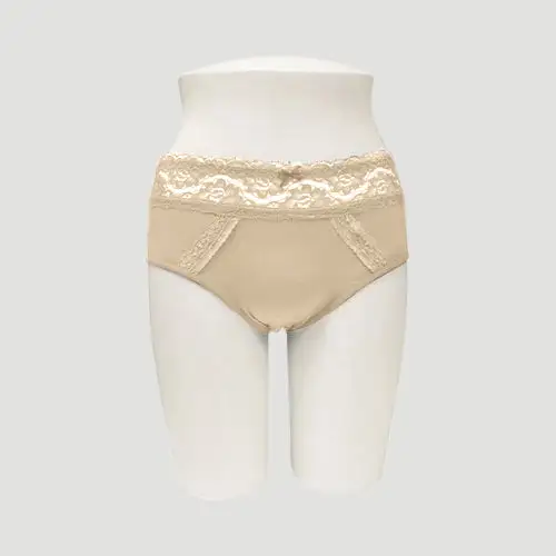 Lace Waist Cotton Panty