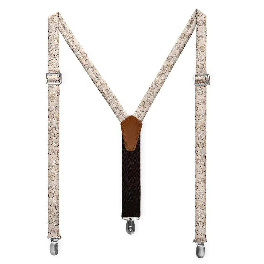 Bike Ride Theme Suspenders