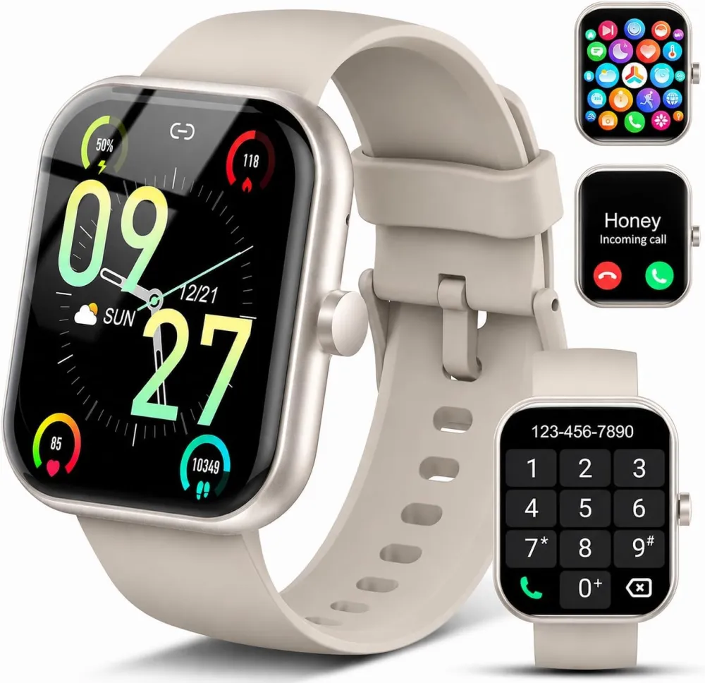 Smart Watch for Men Women (Answer/Make Call), 1.83
