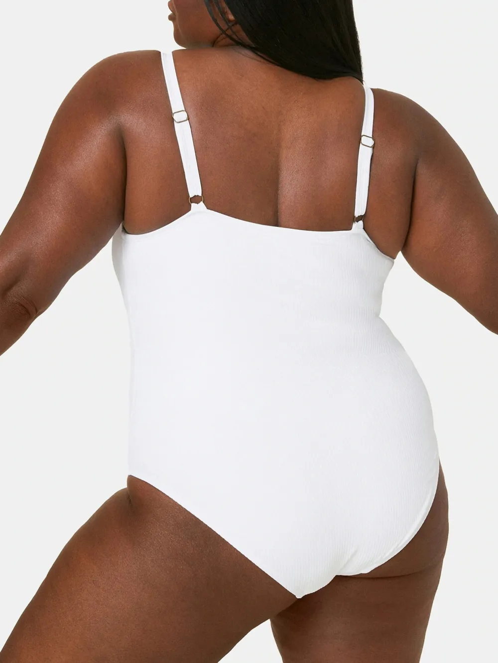 Low Neck Sunscreen Swimsuit