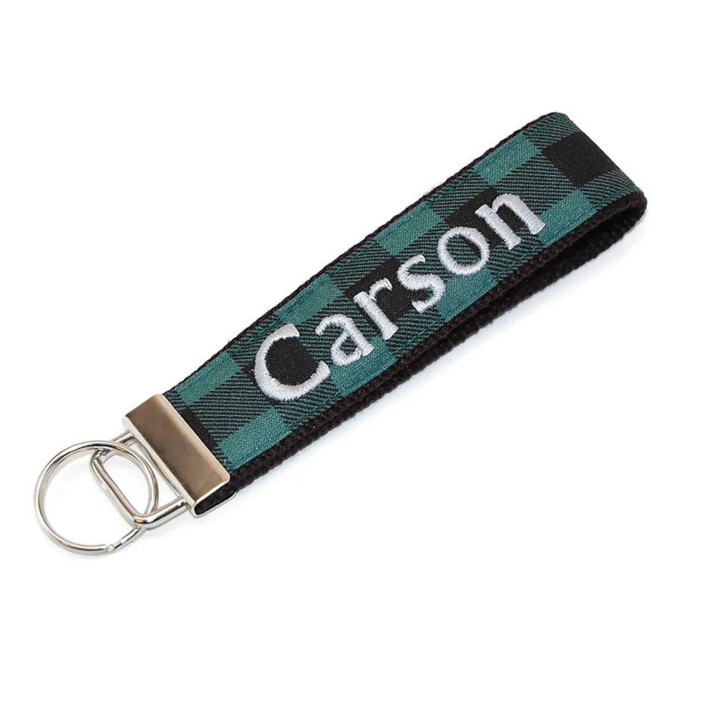 Buffalo Check Whimsical Keychain