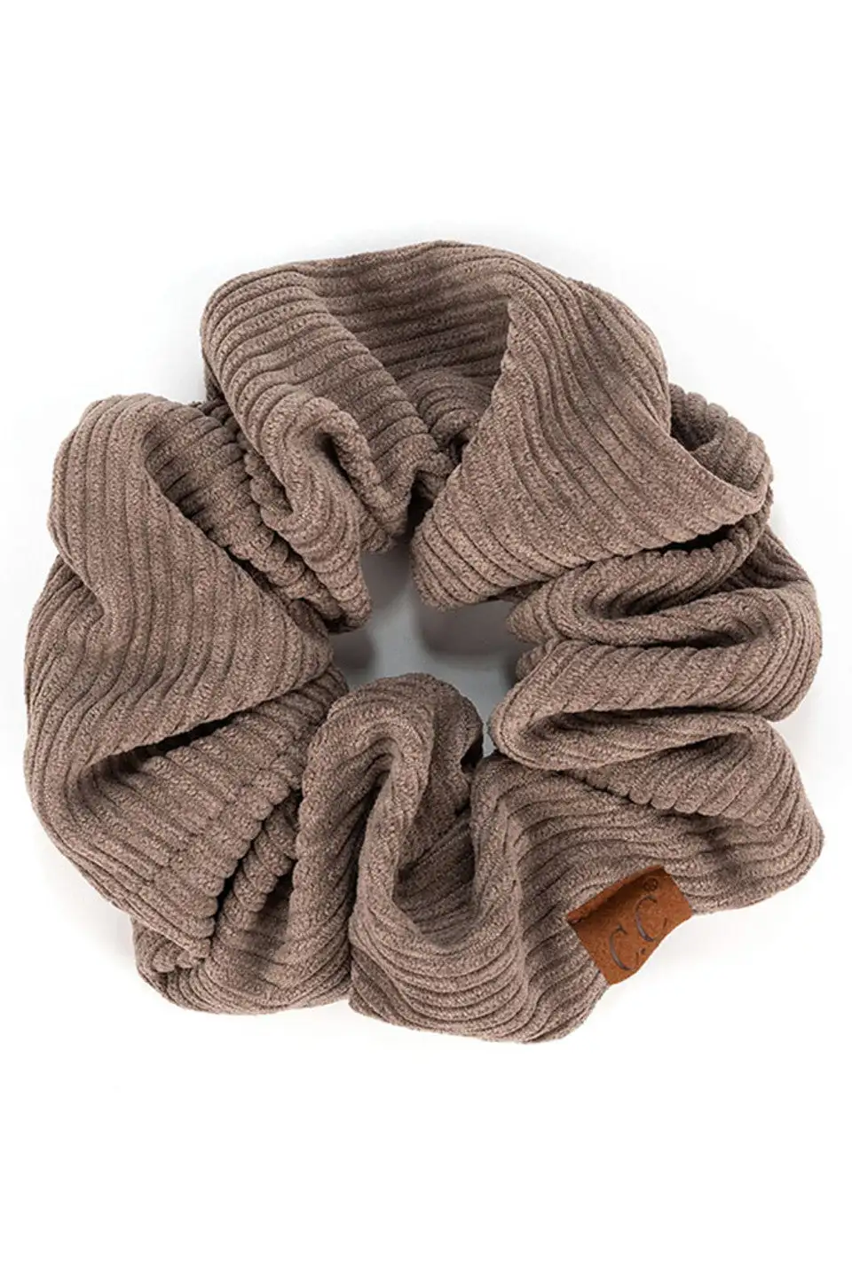 Corduroy Soft Hair Scrunchie