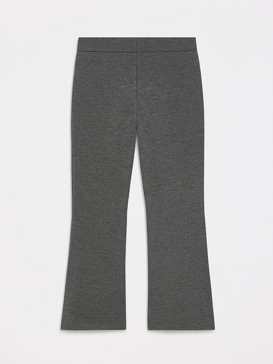 Black Kick Flare Girls School Trousers 2 Pack detail 3