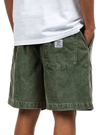 Corduroy Pocket Relaxed Shorts