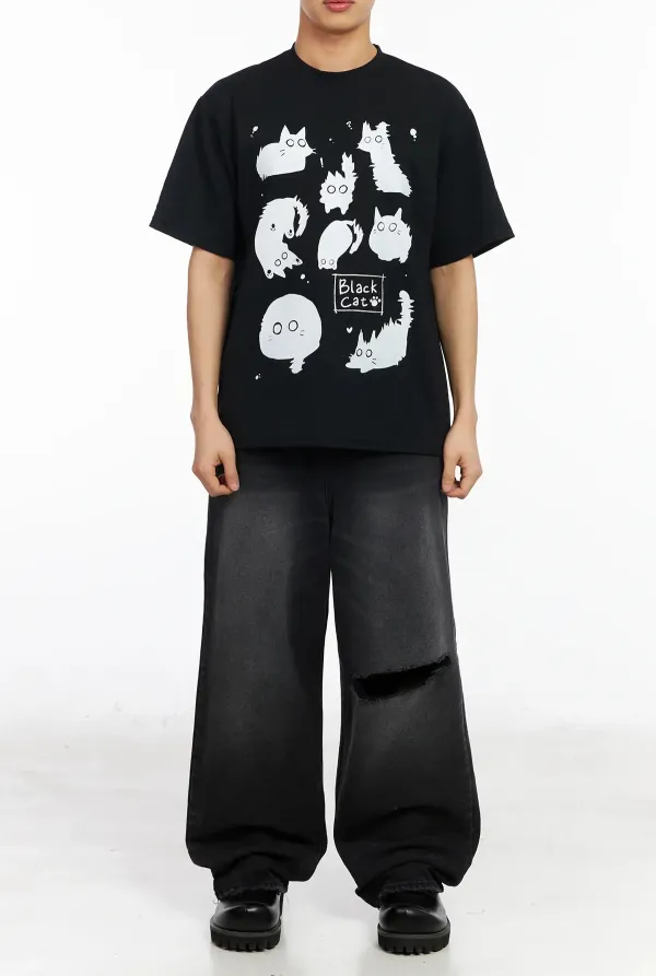 Men's Kitty Graphic T-Shirt