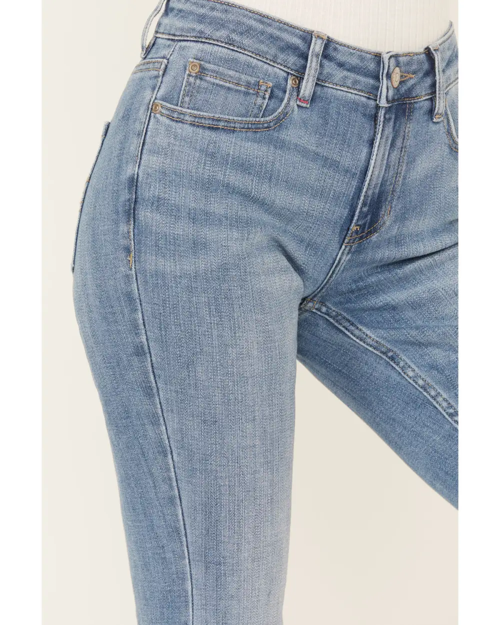 Classic Mid Rise Bootcut Jeans