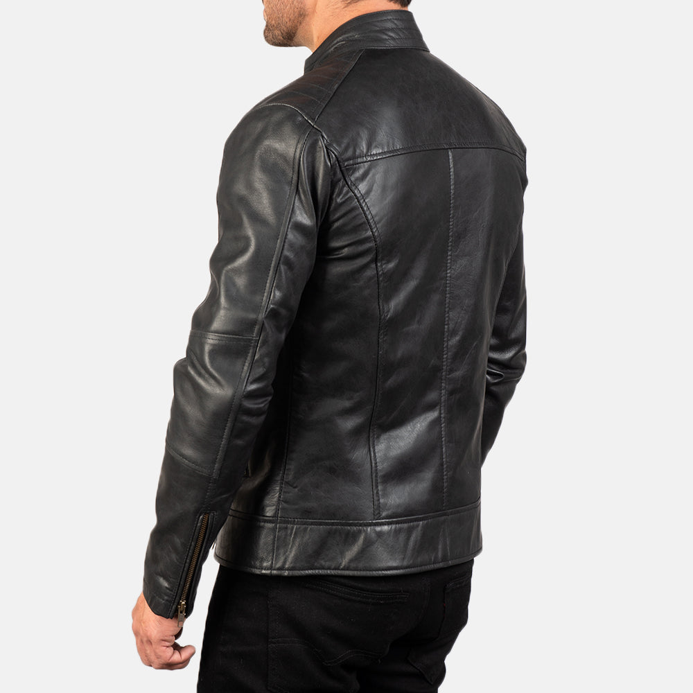 Men's Modern Biker Leather Jacket