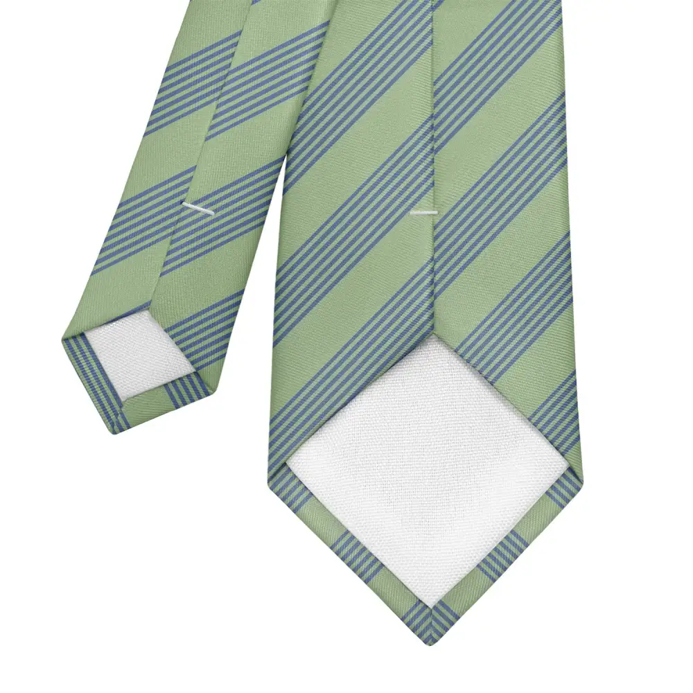 Polished Stripe Statement Necktie