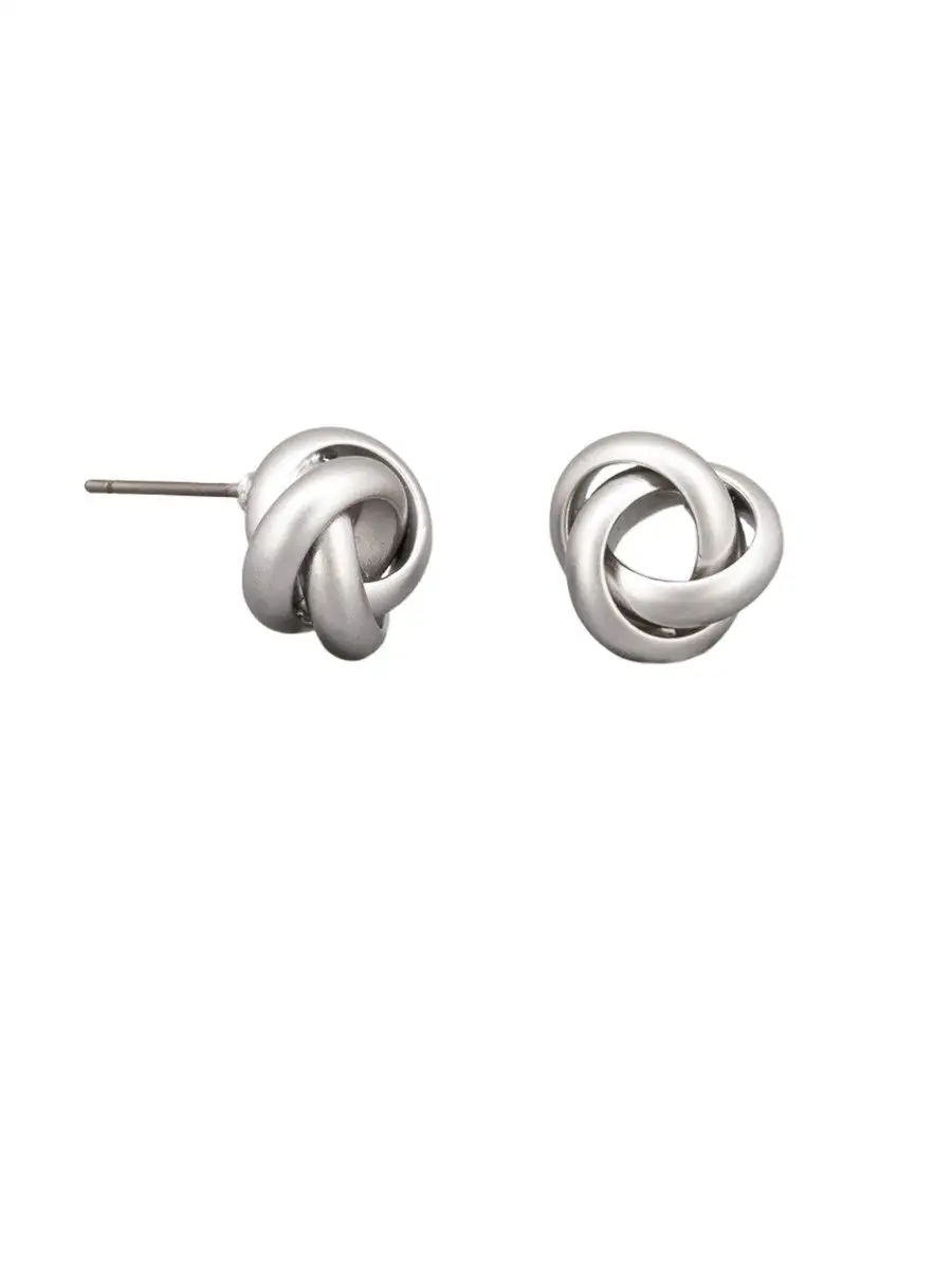 Knot Twist Stud Earrings