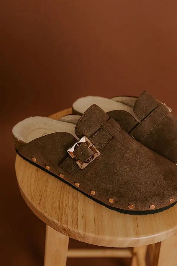 Everyday Faux Nubuck Clogs