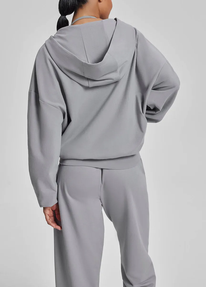 Soft Oversized Weekend Zip Hoodie