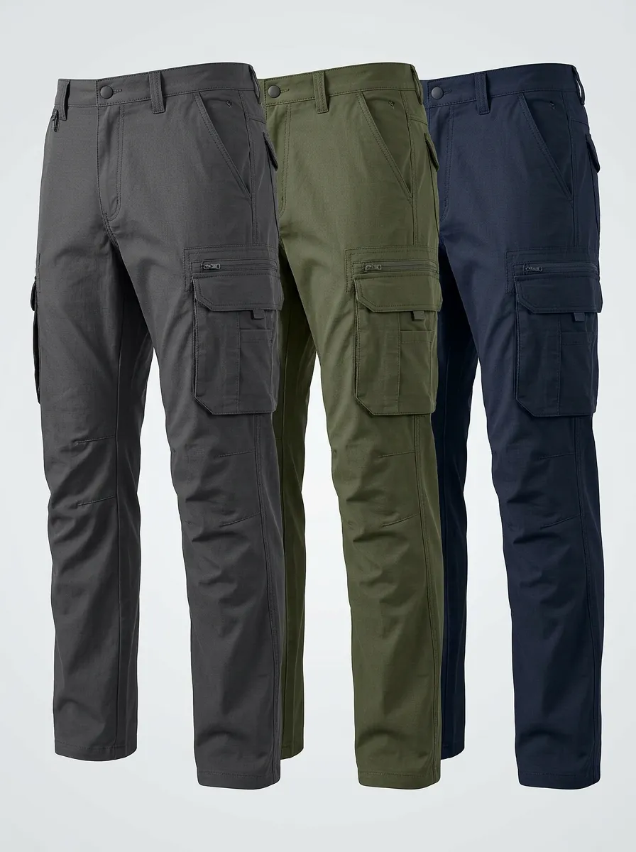 Practical Storage Tactical Cargo Multi Pocket Men's Multi Pack Tactical Pants