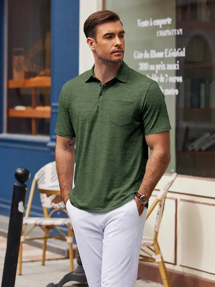 Casual Basic Golf Polo Shirt