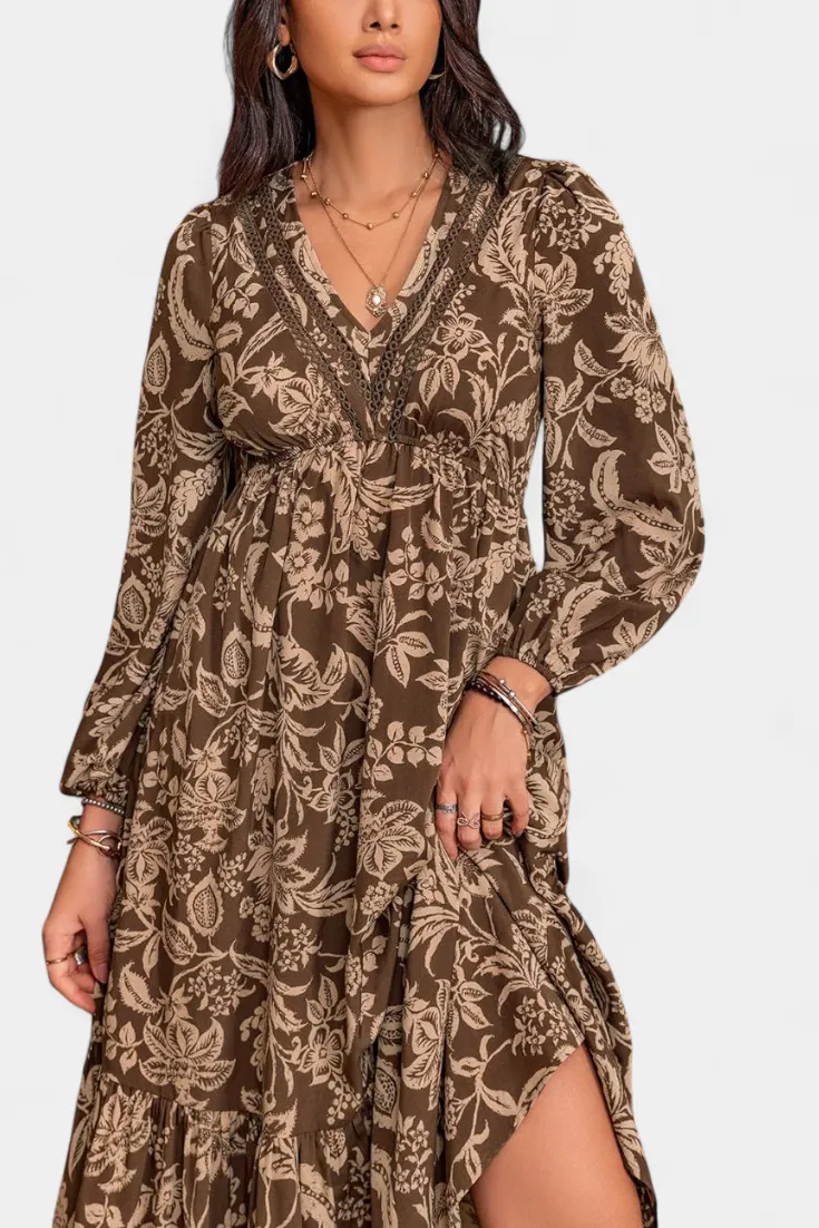 Pleated Mini Dress