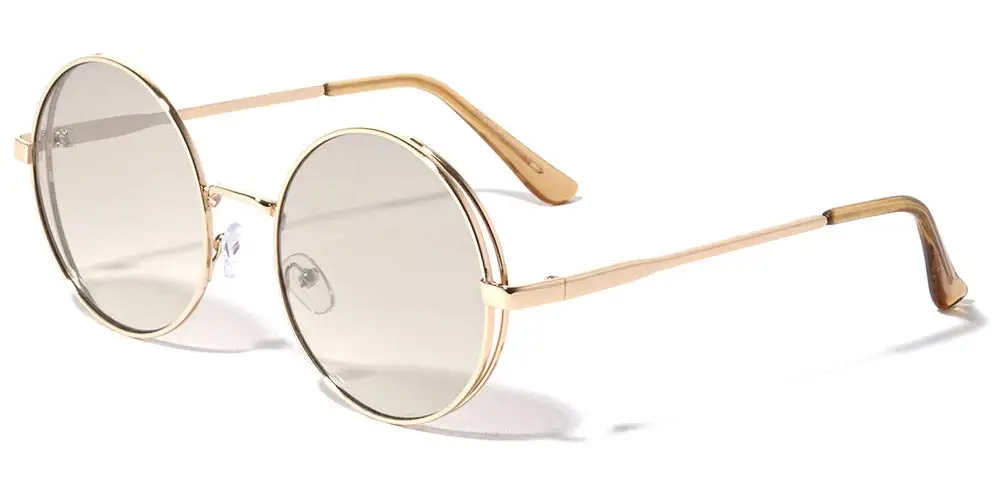 Contemporary Unisex Round Sunglasses