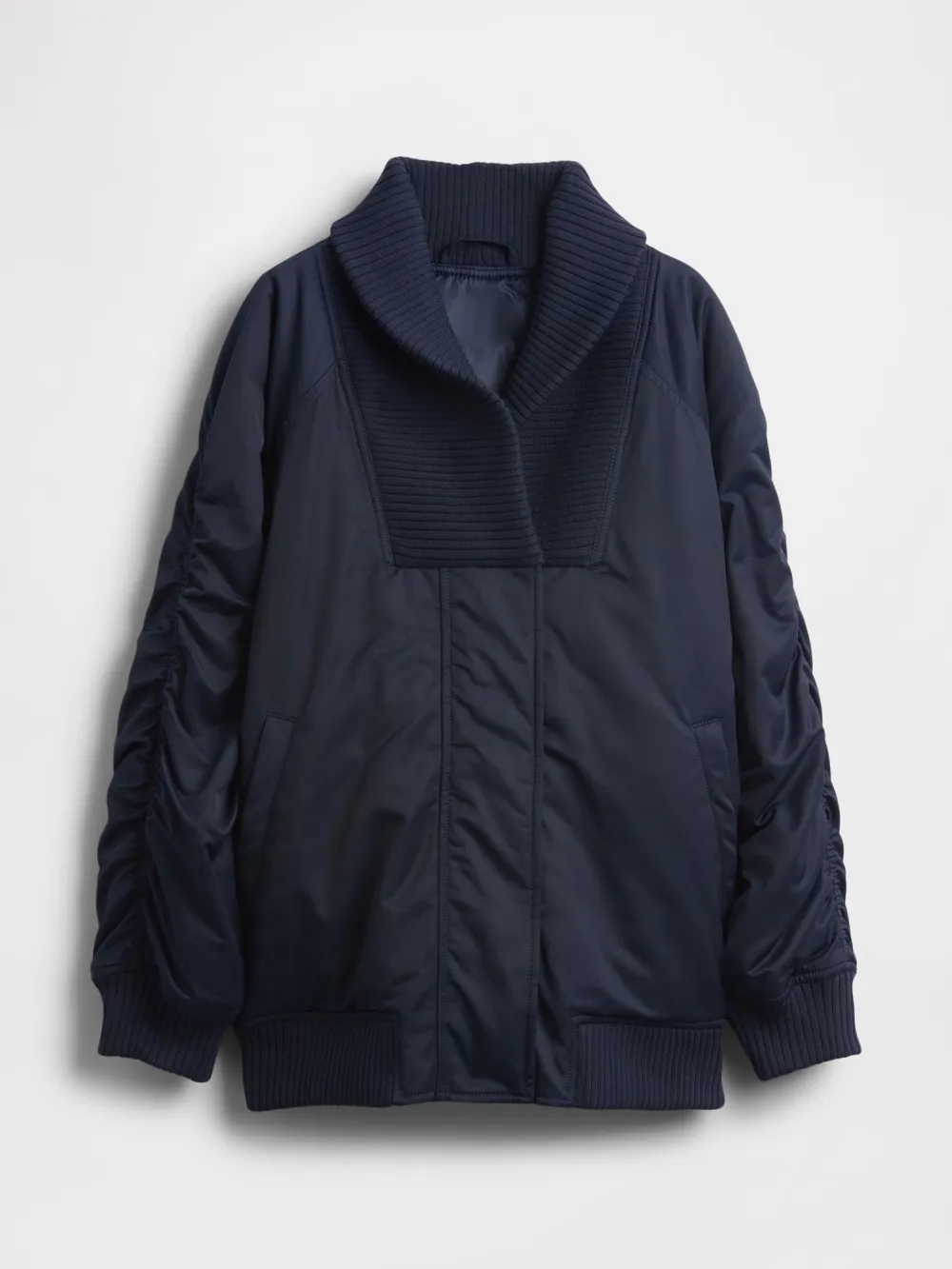 Back Pleated Waterproof Jacket