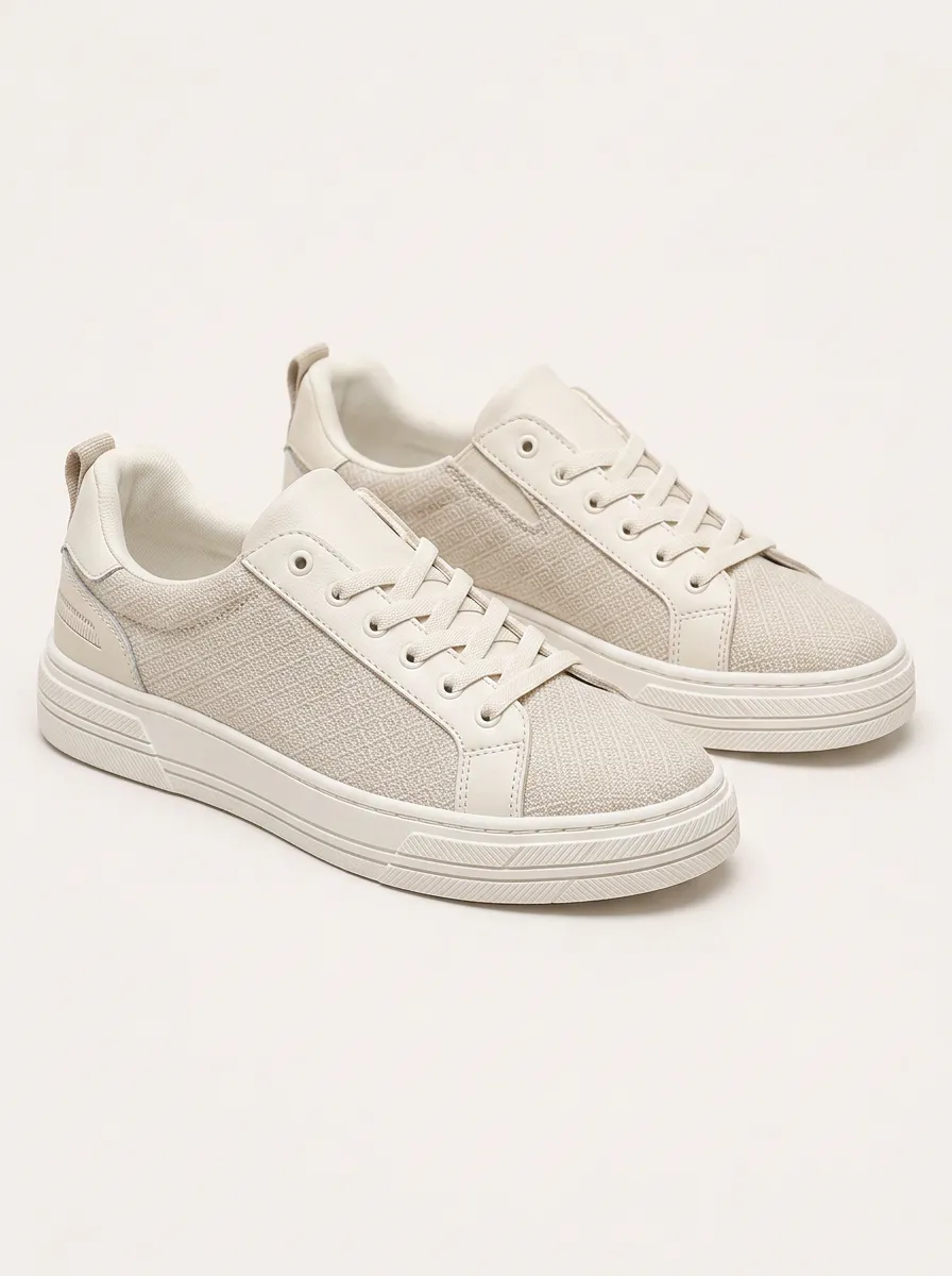 Men's Contemporary Minimalist Geometric Pattern Patterned Casual Skate Shoes